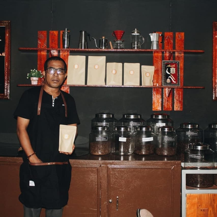 SUMBER — perjalanan kopi Pinto